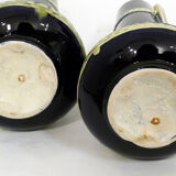 Set of earthenware vases and planters