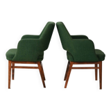 Pair of Green Oslosund armchairs by Kinnarps, 1950s