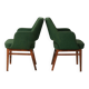 Pair of Green Oslosund armchairs by Kinnarps, 1950s
