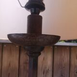 Forged iron lamp - circa 1970