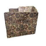 Vintage three-seater folding sofa bed