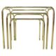 Set of three midcentury nesting tables / around 1980s