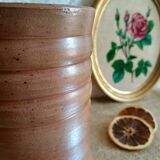 Bonny sandstone vase France handmade vintage