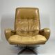 De Sede S231 Swivel Leather Armchair, 1960s