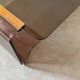 Michel Dumas plexiglass coffee table for Roche Bobois, 1970