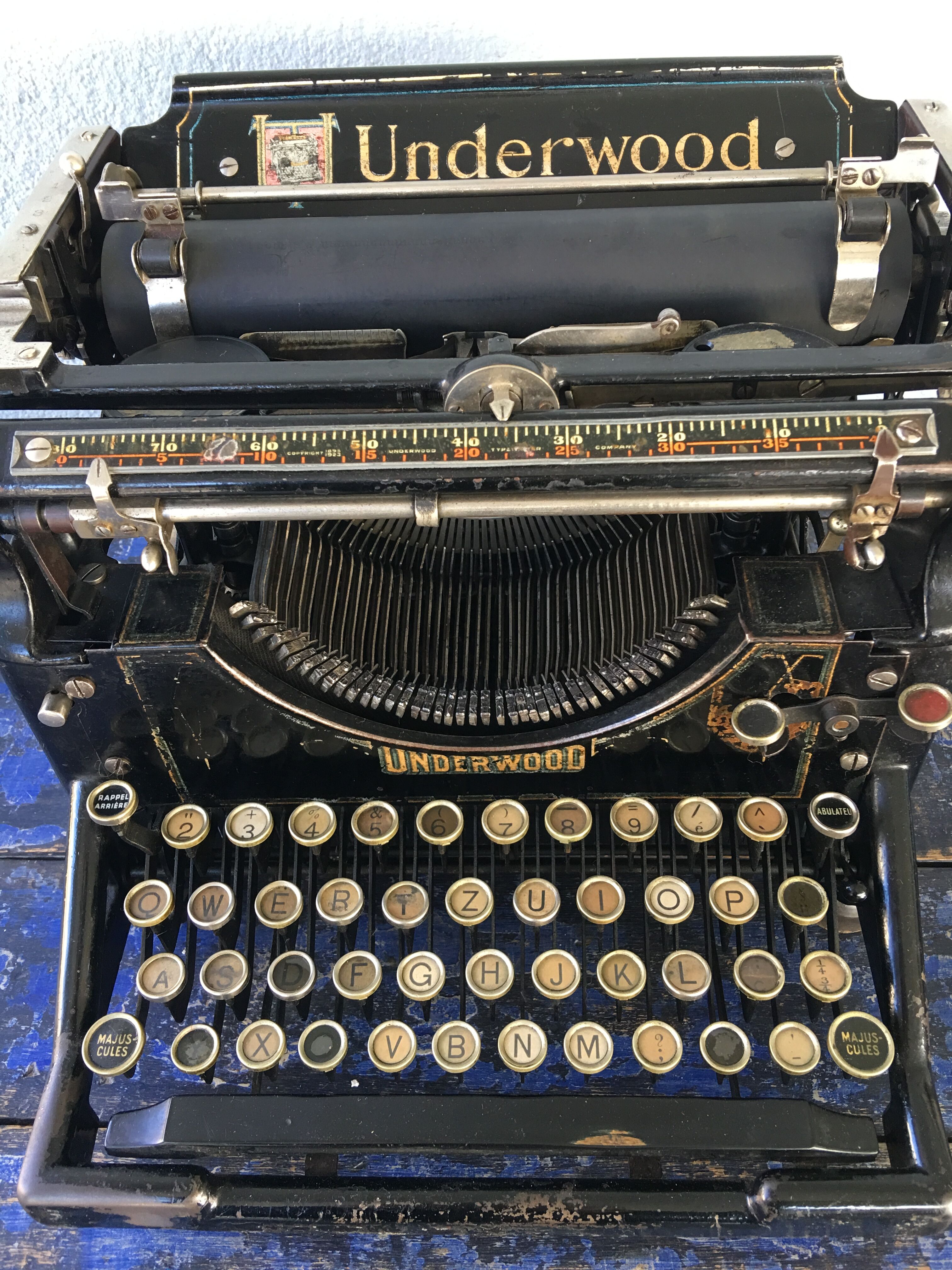 Underwood Typewriter, 1900