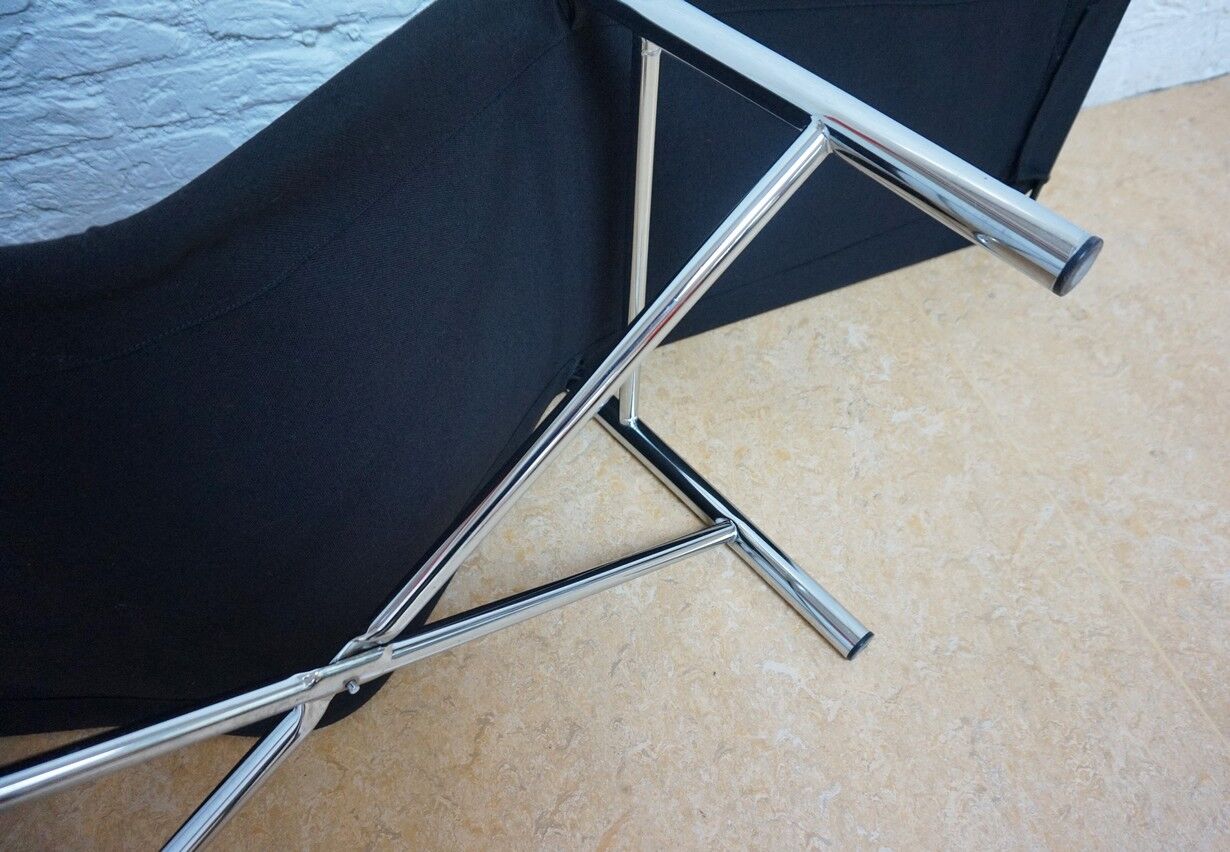 Swedish Leather Skye Lounge Chair by Tord Björklund for Ikea, 1970s