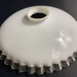 White opaline lampshade late 19th early 20th century
