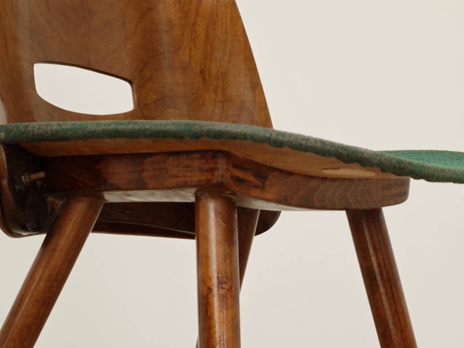 Set of 4 Lollipop chairs by Frantisek Jirak for Tatra 1960