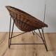 Wicker armchair, Germany, 1970s