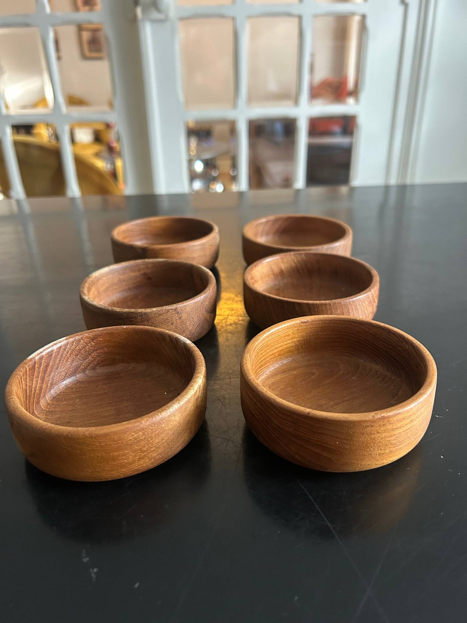 teak bowls from the 70s