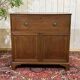 Commode secrétaire anglaise 19ème en acajou