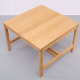 Solid oak coffee table by søren holst for fredericia furniture