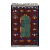 Vintage Turkish Oushak Rug Handwoven 107x160 cm