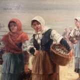 Signed painting, 20th century