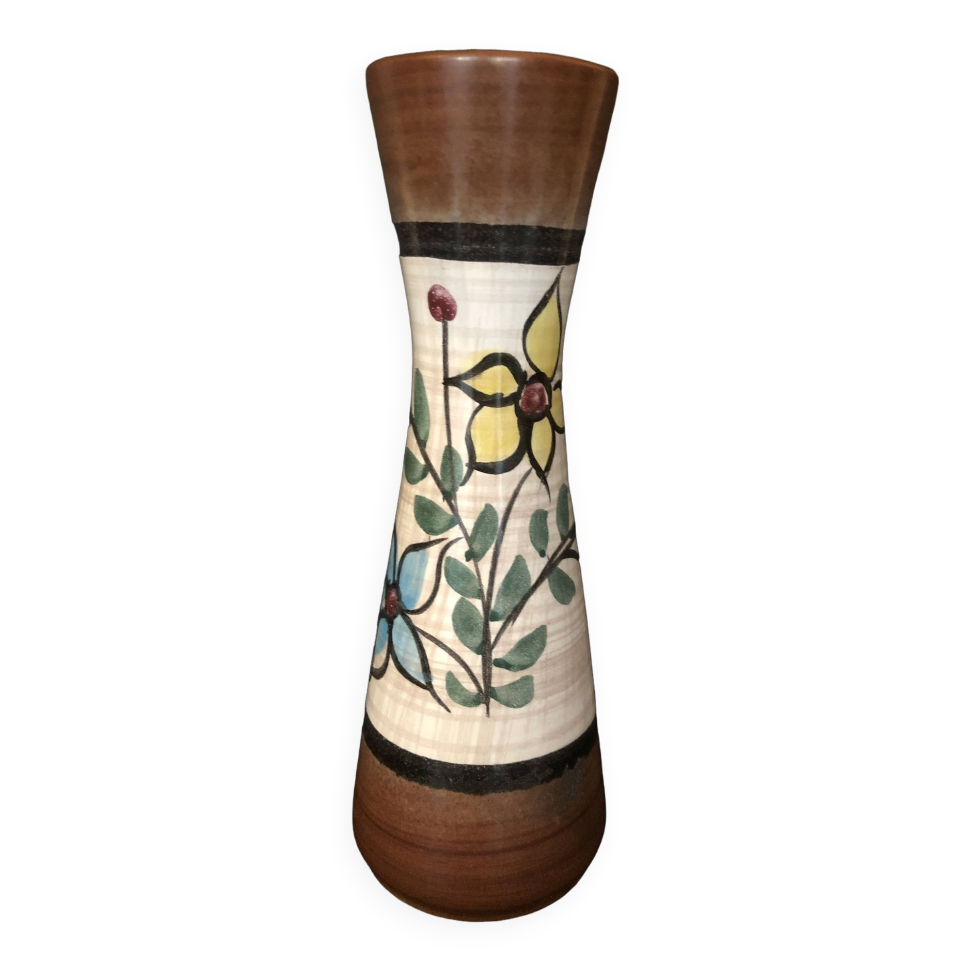 German ceramic Diabolo vase