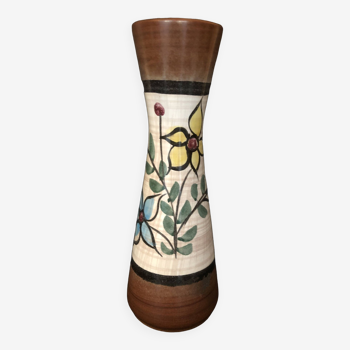 Vase Diabolo en céramique allemand