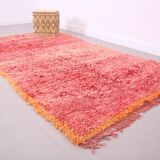 Vintage Moroccan Shag Rug 150 x 268 cm - Handmade Berber Rug - Wool Rug