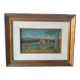 Peinture de paysage Arnaccio Pise années 1950 Ferruccio Rosini (Livourne 1932-2021)