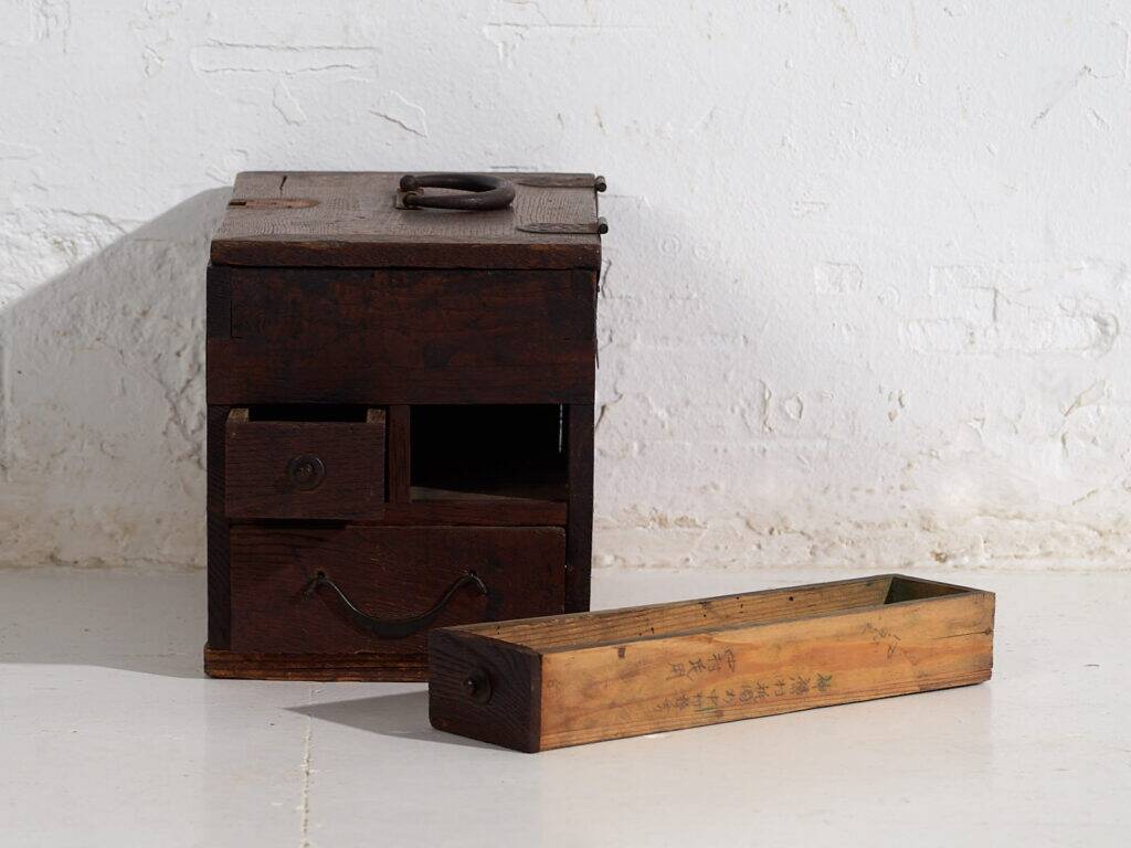 Antique Japanese drawer box – End of the Meiji period (c. 1890-1910) #25