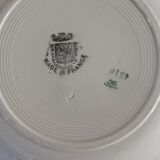 2 assiettes plates et 1 assiette creuse terre de fer