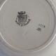 2 assiettes plates et 1 assiette creuse terre de fer
