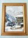 Oil painting - winter landscape