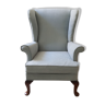 Parker Knoll chair retaped sky blue
