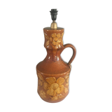 Vintage ceramic lamp base 1950-1960 Vallauris style