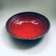 Brutalist Design Art Ceramic Bowl by Jan Nolf, Perignem, Belgium, 1950s