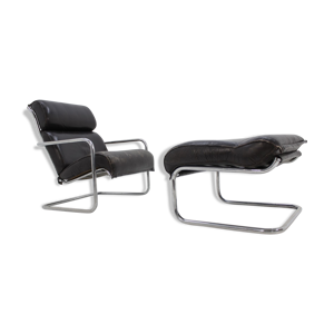 fauteuil et ottomane