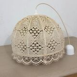 Vintage lace pendant lamp