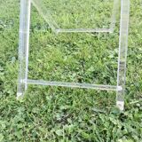 Plexiglas side table, roche bobois, 1970