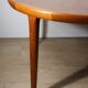 Table extensible scandinave VV Mobler Spottrup en teck, 1960