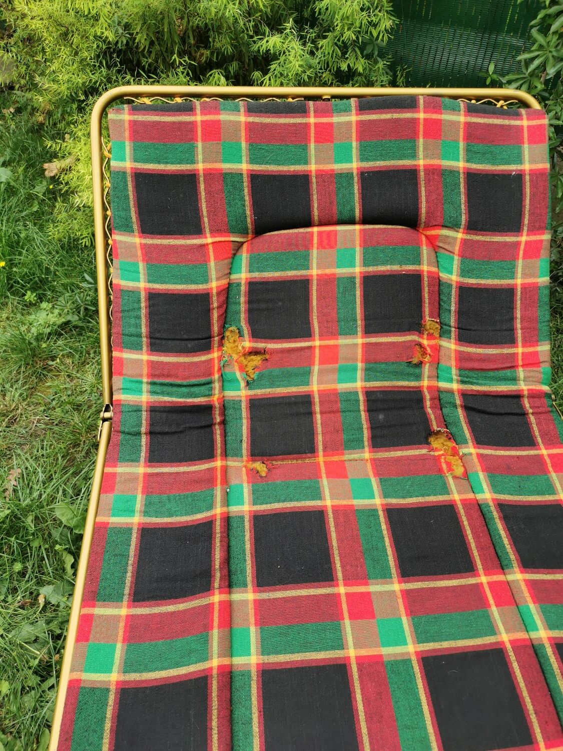 Vintage deckchair