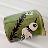 Milk pot bird glazed earth Savoie