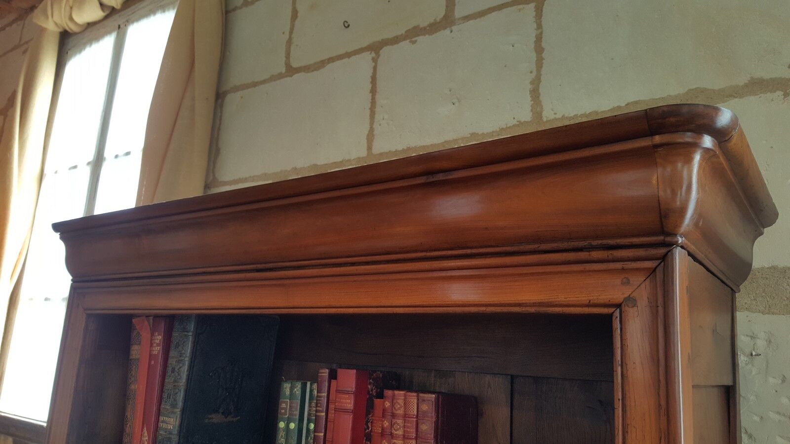 Old library style Louis Philippe of the nineteenth