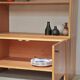 Antique high television cabinet, dresser cupboard by Drevotex Zamberk.