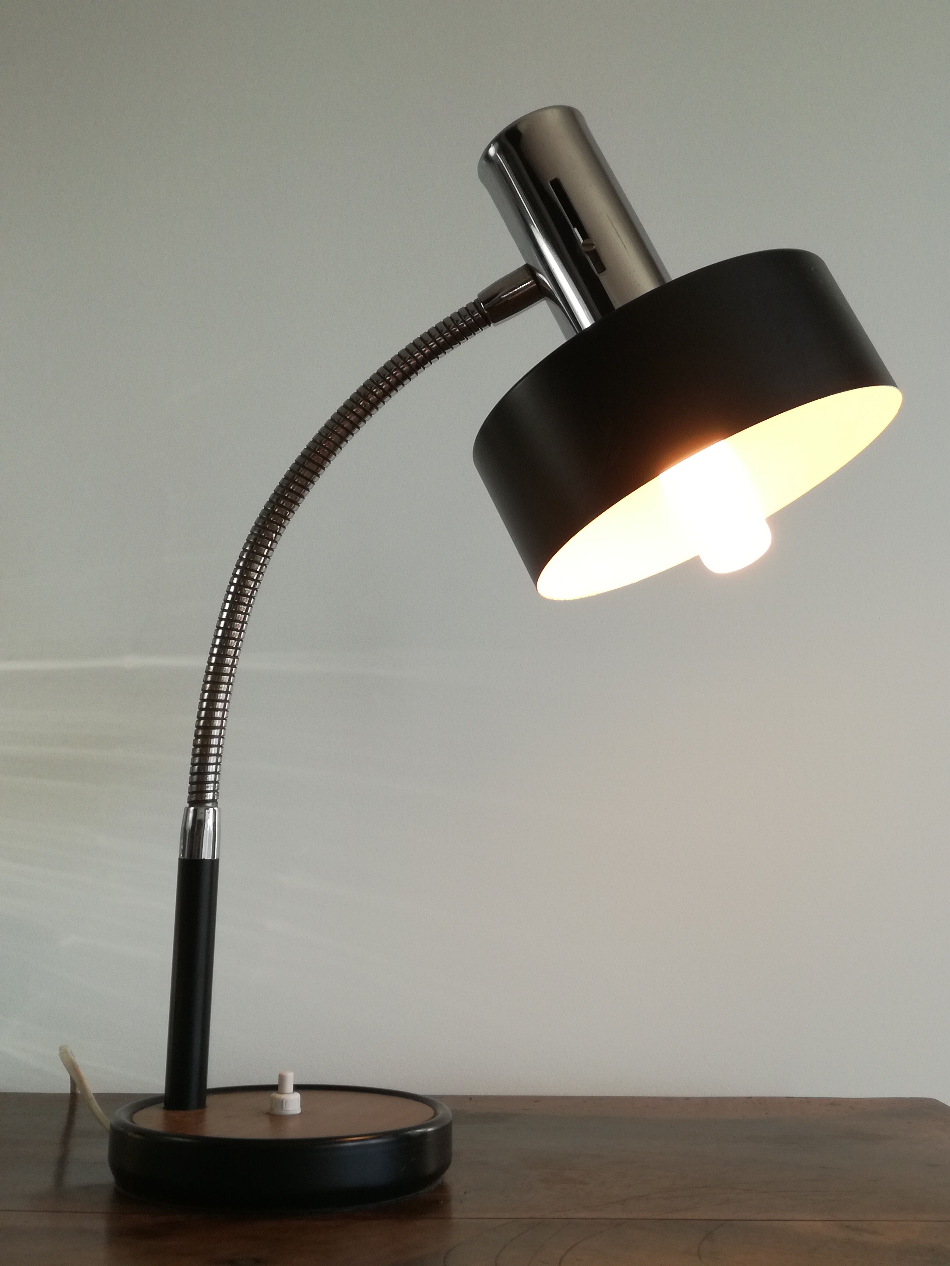 Vintage desk lamp, made in Italy 1960