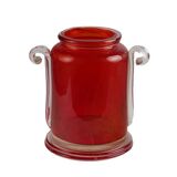 Vase vintage en verre de Murano Italie années 1970 original