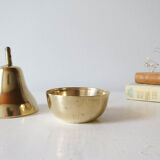 Brass pear-shaped box