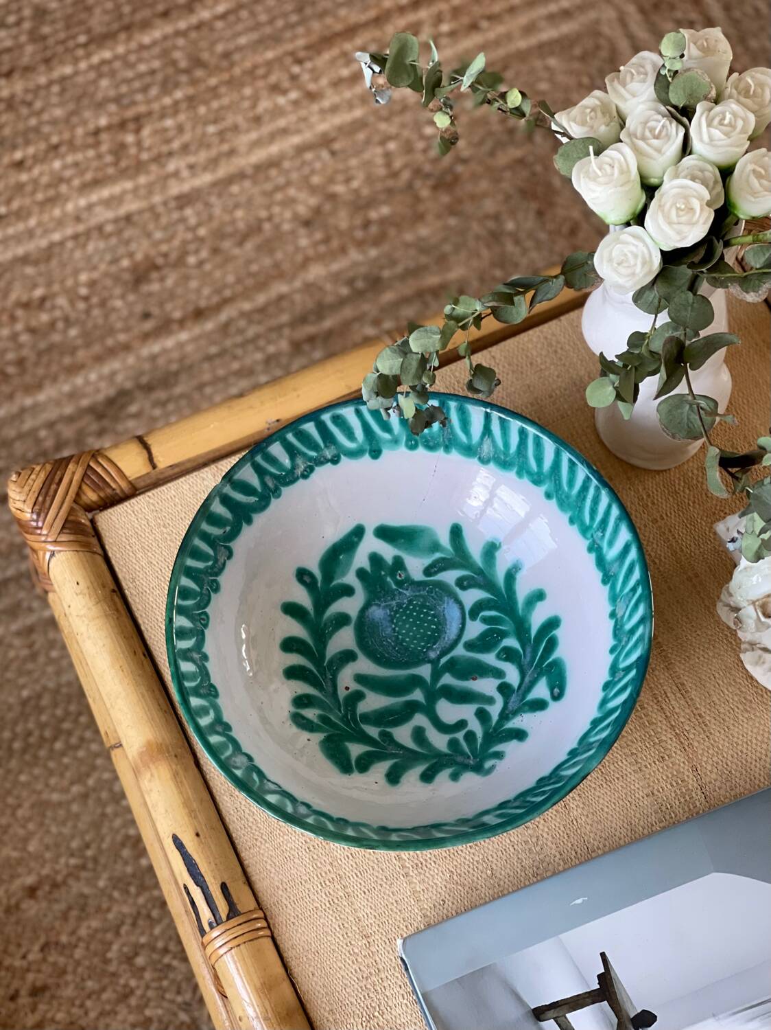 Lebrillo salad bowl from Fajalauza.