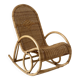 Natural rattan rocking chair.