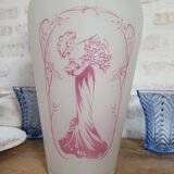 Large Art Nouveau vase