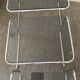 Series Of 3 pull-out tables "Harrow" for Meurop of the 70s