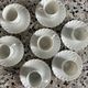 Service of 7 coffee cups + saucers in Limoges porcelain – Haviland –