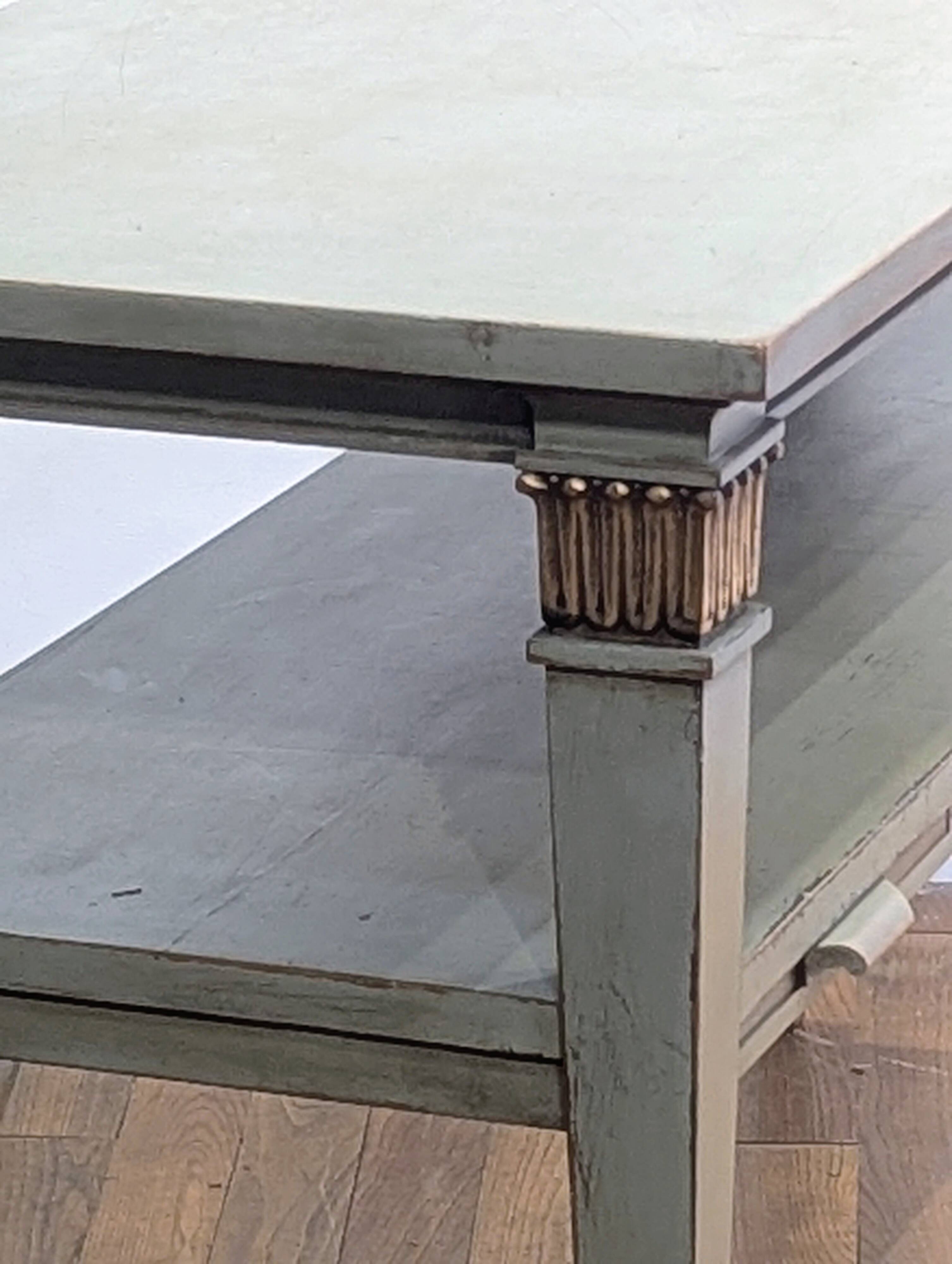 Console directoire patinée