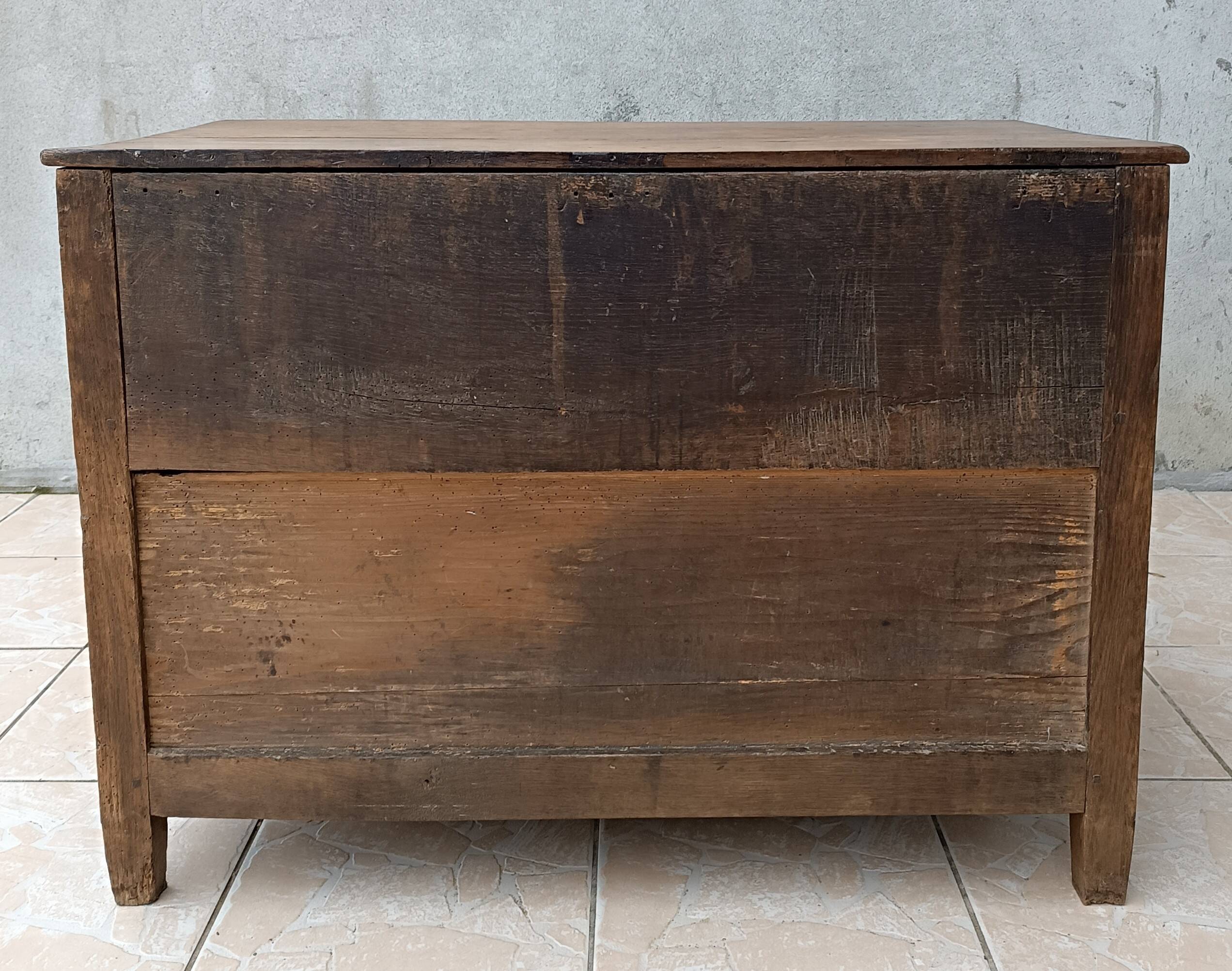 Louis XVI oak chest