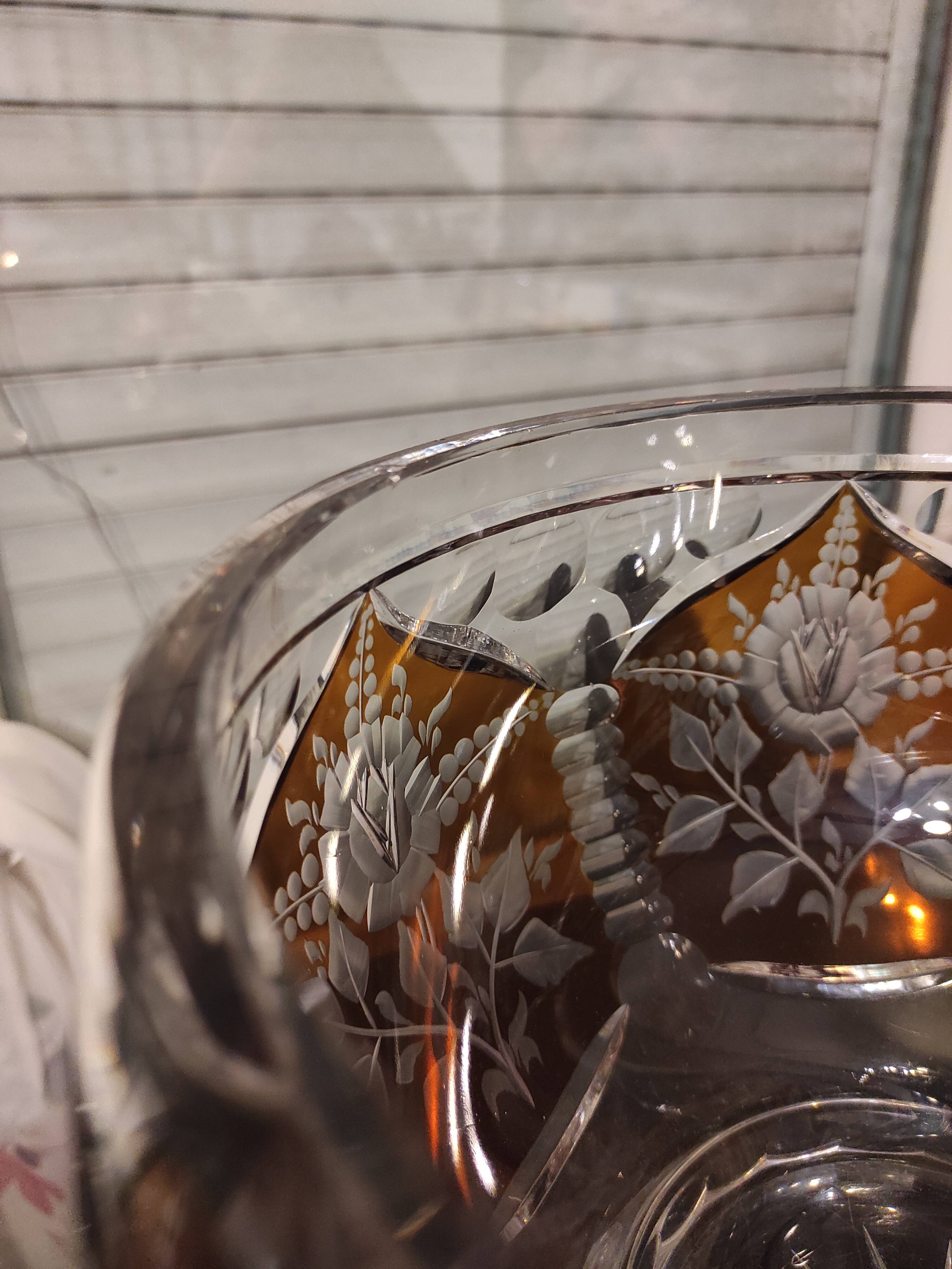 Centre de Table en Cristal