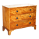 Victorian Chest of Drawers in Satin Walnut, Circa 1860